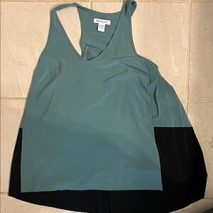 Athleta Teal and Black Tank Top